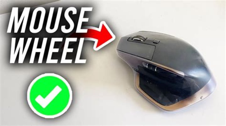 Can you replace a mouse wheel?