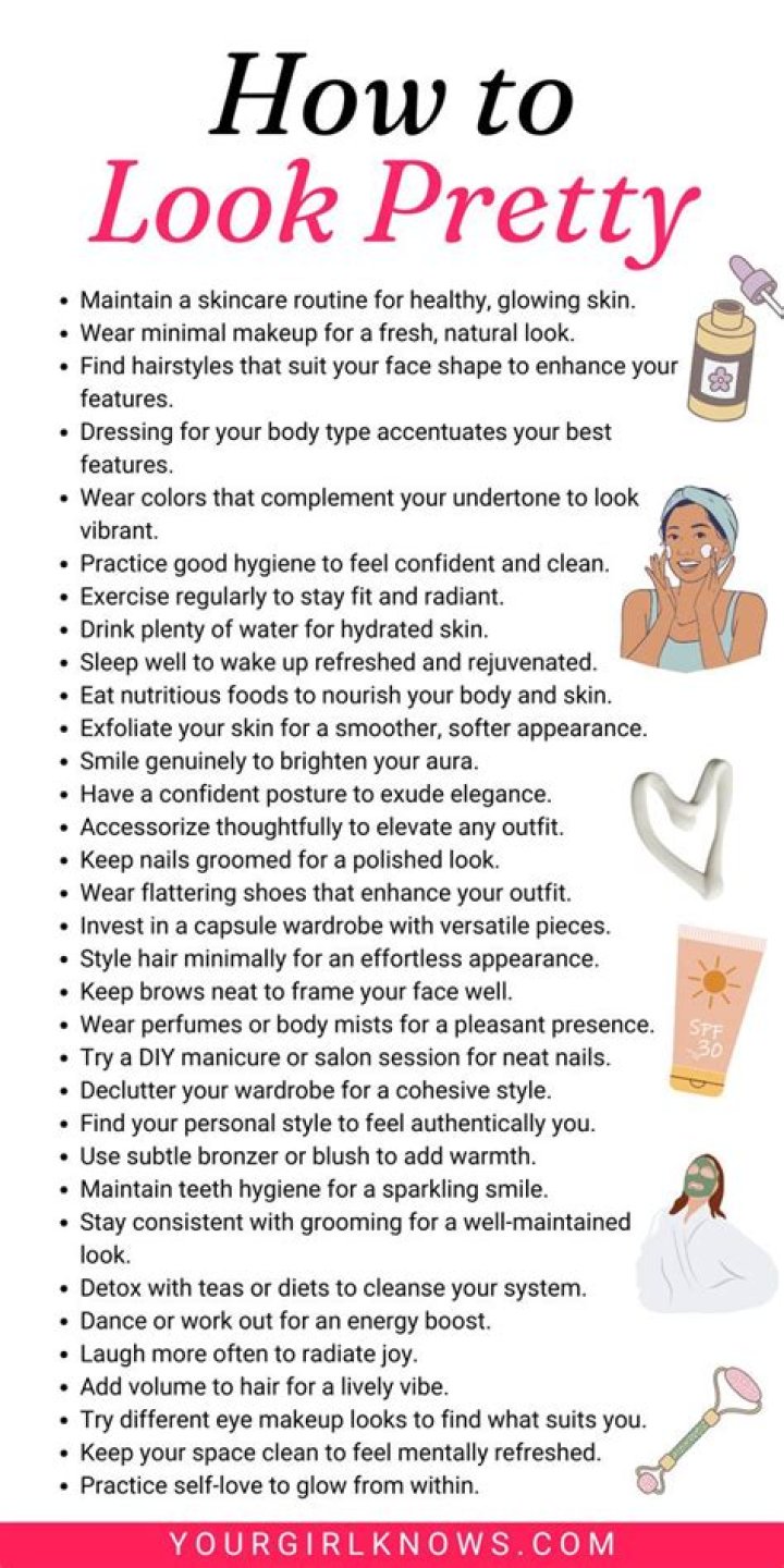 How can I make myself look fresh?