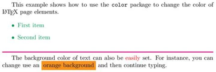 How To Highlight In Latex