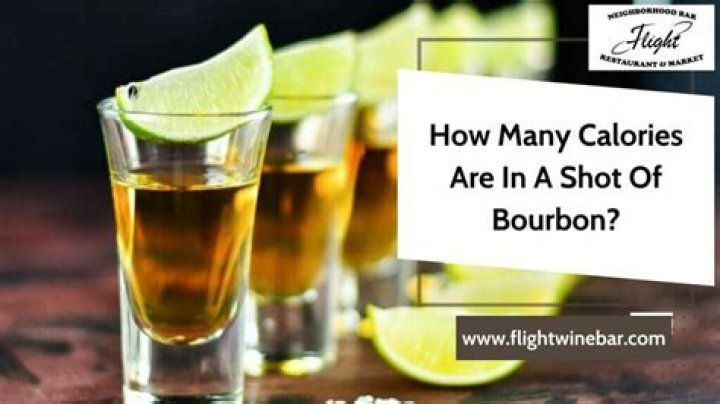 Question: How Many Calories In Bourbon